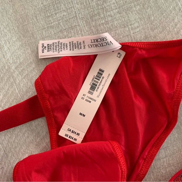 Victoria’s Secret Shine Strap Brazilian Panty Bundle - Picture 2 of 8